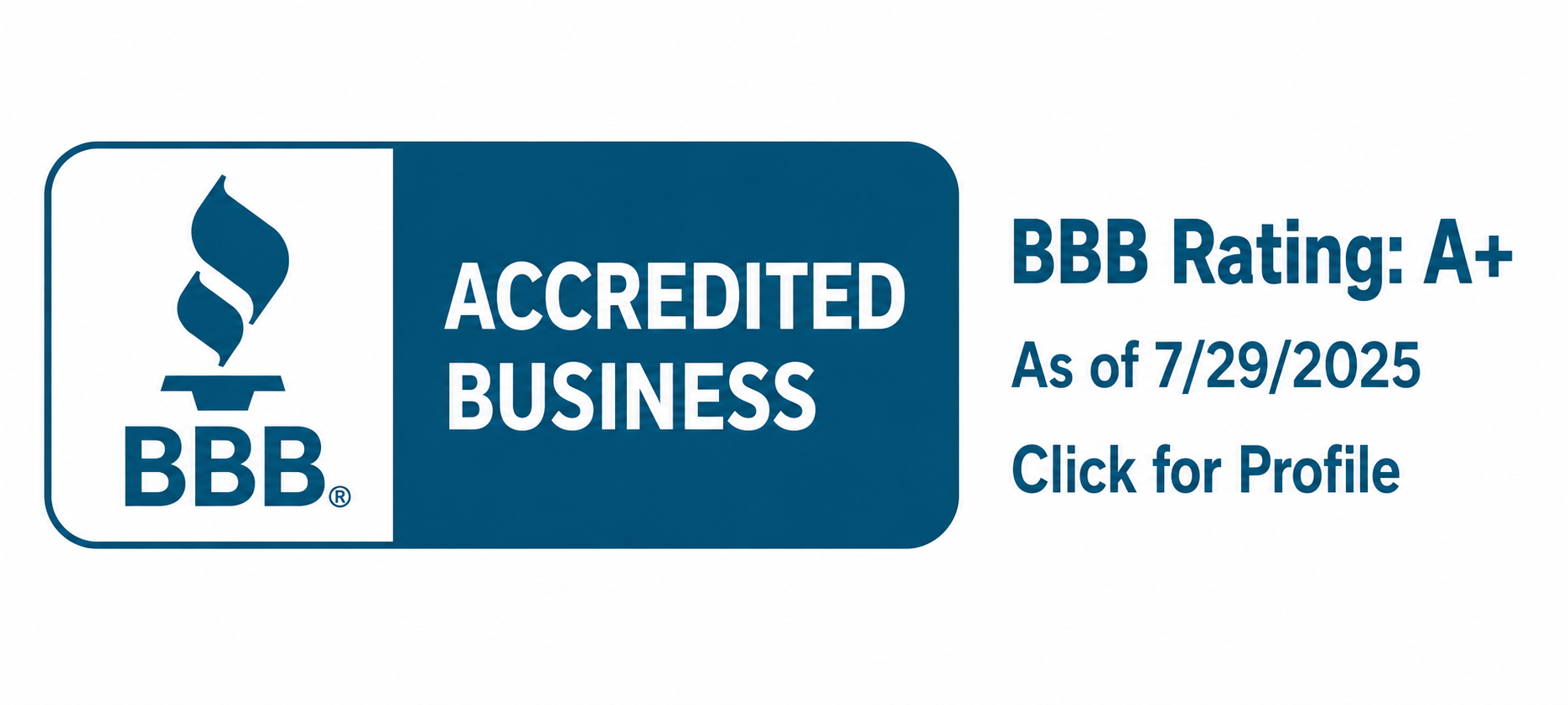 BBB Accreditied