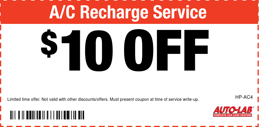 $10 OFF A/C Recharge Service