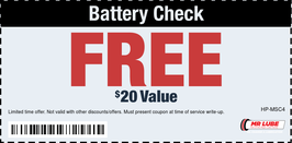 FREE Battery Check