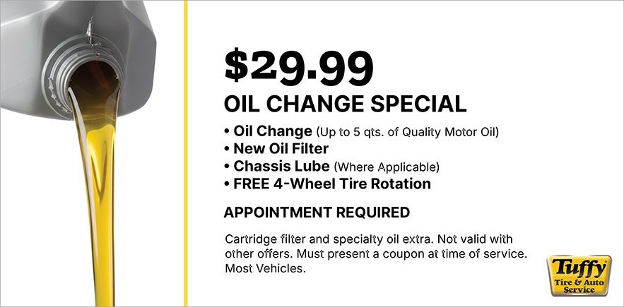 $29.99 Oil Change Special