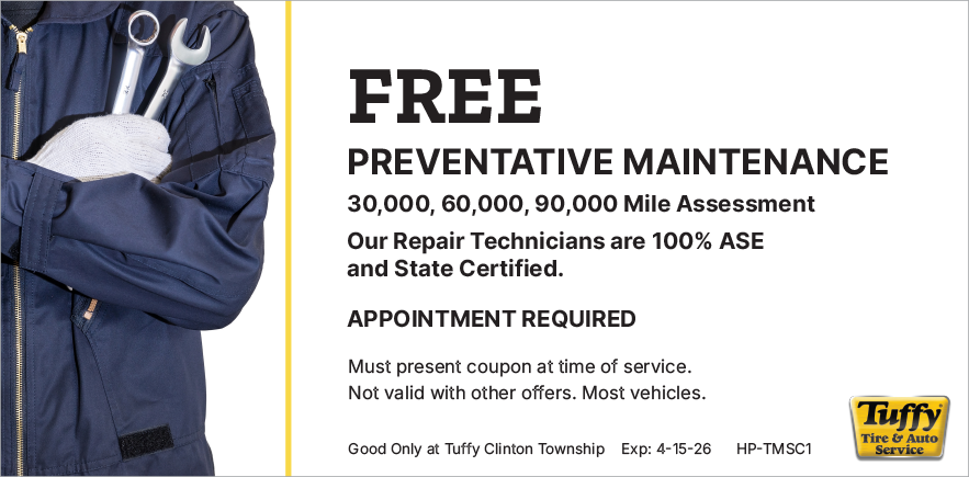 FREE Preventative Maintenance