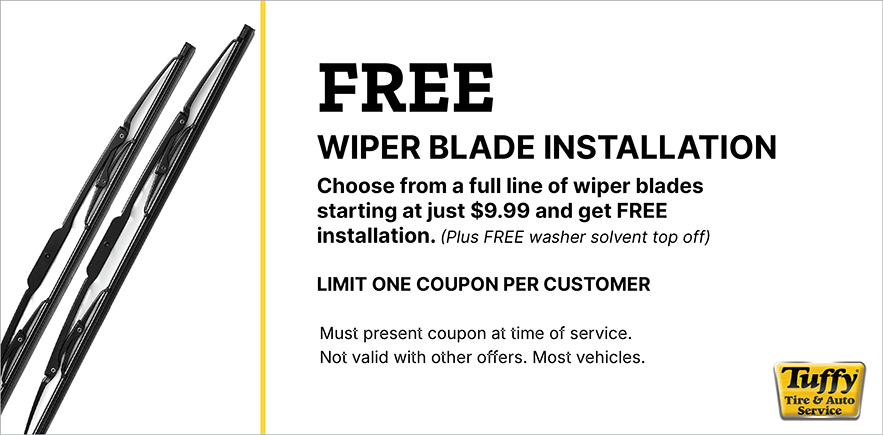 FREE Wiper Blade Installation