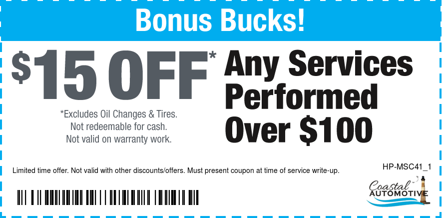 $15 OFF Any Service Over $100