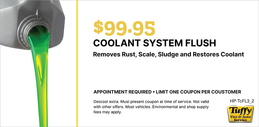 $99.95 Cooling System Flush