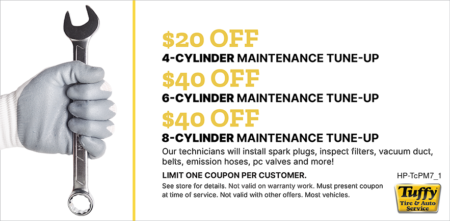 Maintenance Tune-Up $20/$40/$40