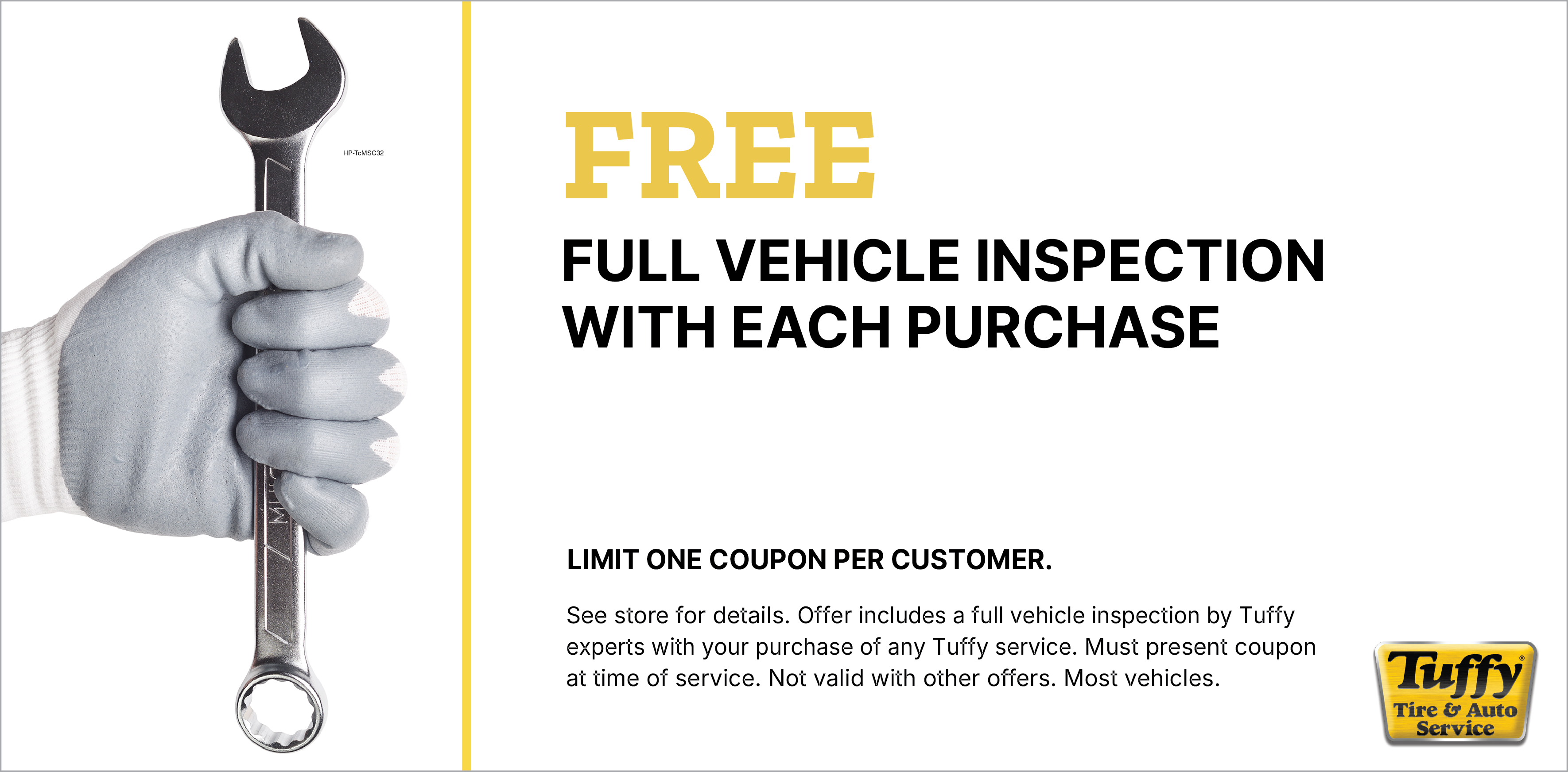 FREE Multi Point Inspection W/Each Purchase