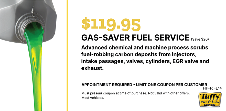 Gas Saver Fuel Service $119.95