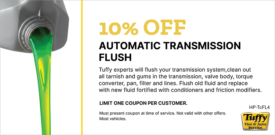 10% Off Automatic Transmission Service