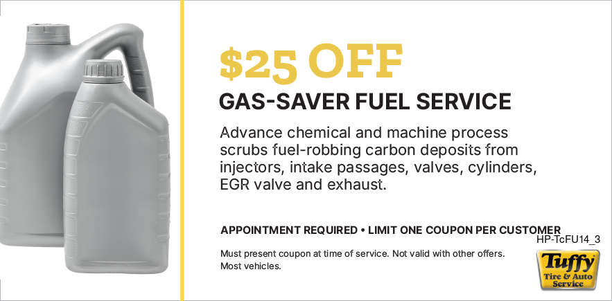 $25 Off Fuel System Cleaning