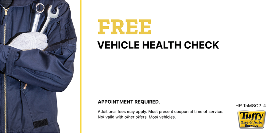FREE Vehicle Health Check W/Any Service