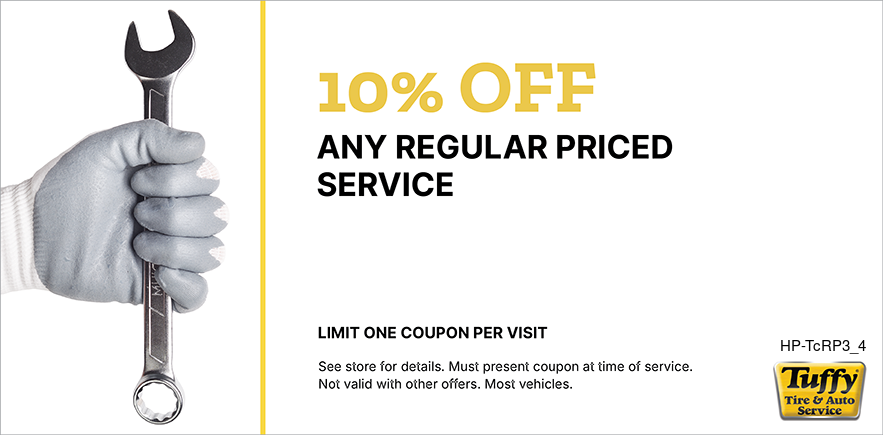 10% Off Any Regular Priced Service