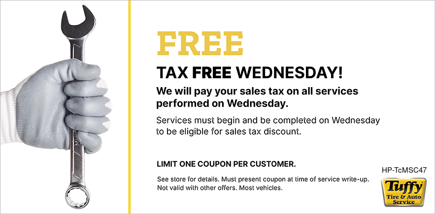 Tax FREE Wednesday!