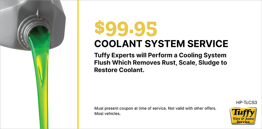 $99.95 Cooling System Service