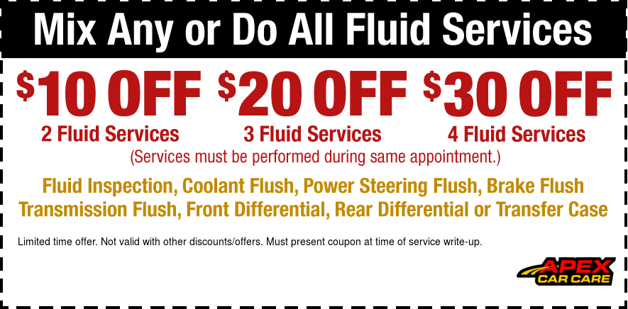 Mix Any Do All Fluid Services $10 $20 $30