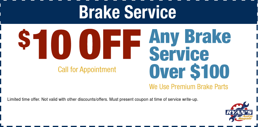 $10 Off Any Brake Service over $100
