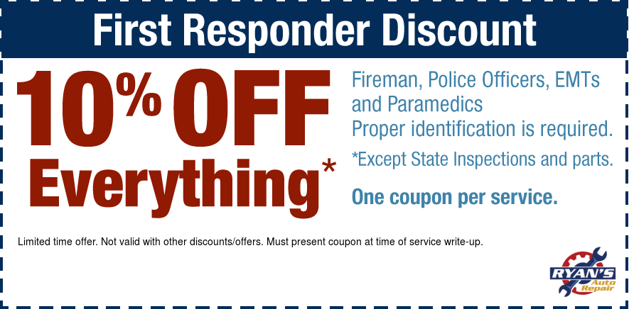 10% OFF Everything First Responder