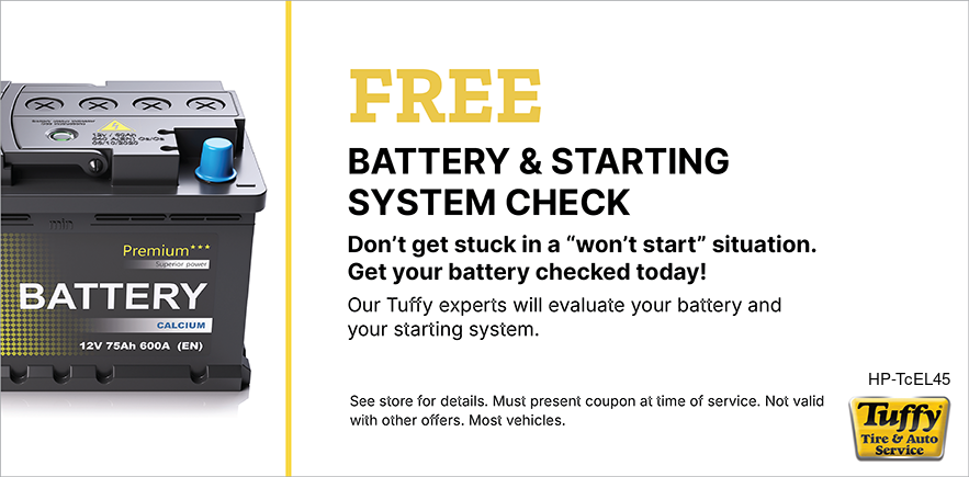 FREE Starting System/Battery Check