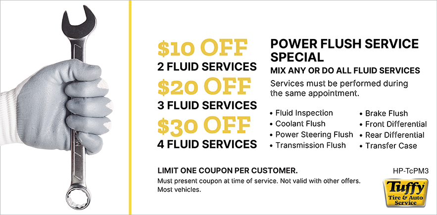 Power Flush Services $10 OFF 2  $20 OFF 3  $30 OFF 4 