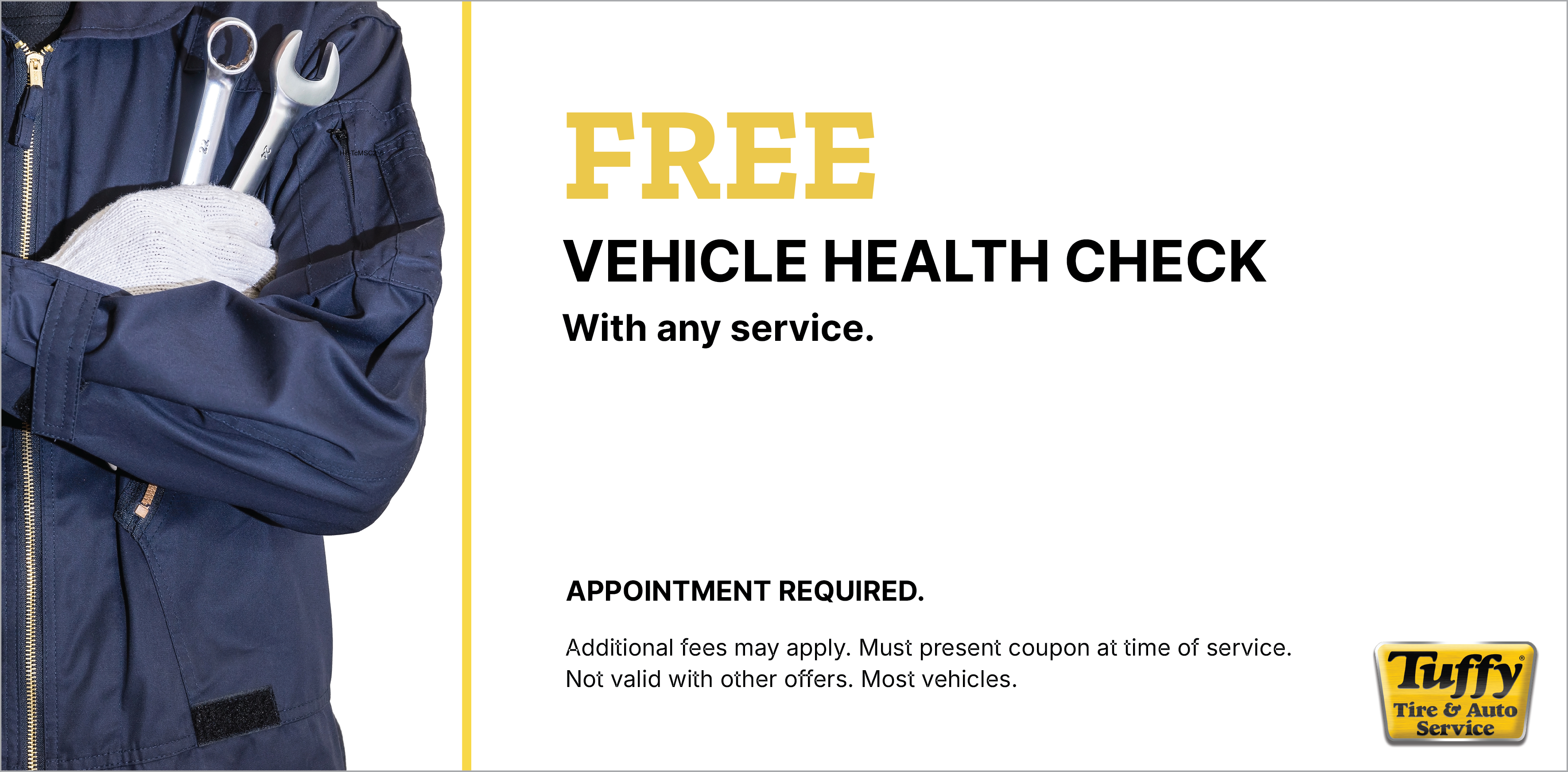 FREE Vehicle Health Check W/Any Service
