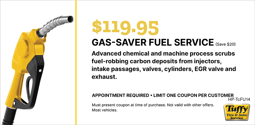 $119.95 Gas-Saver Fuel Service