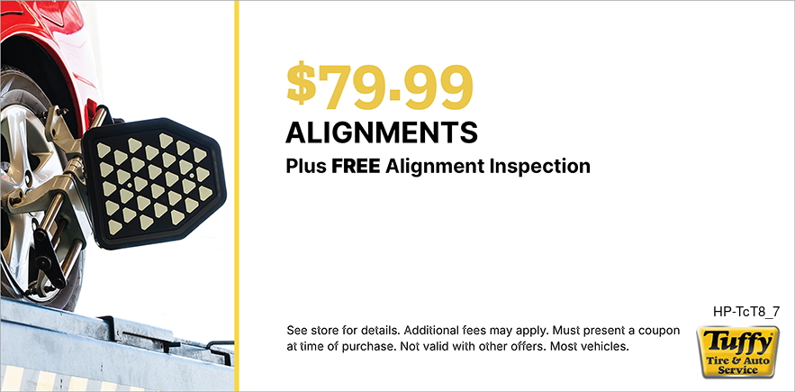$79.99 Alignment W/FREE Inspection