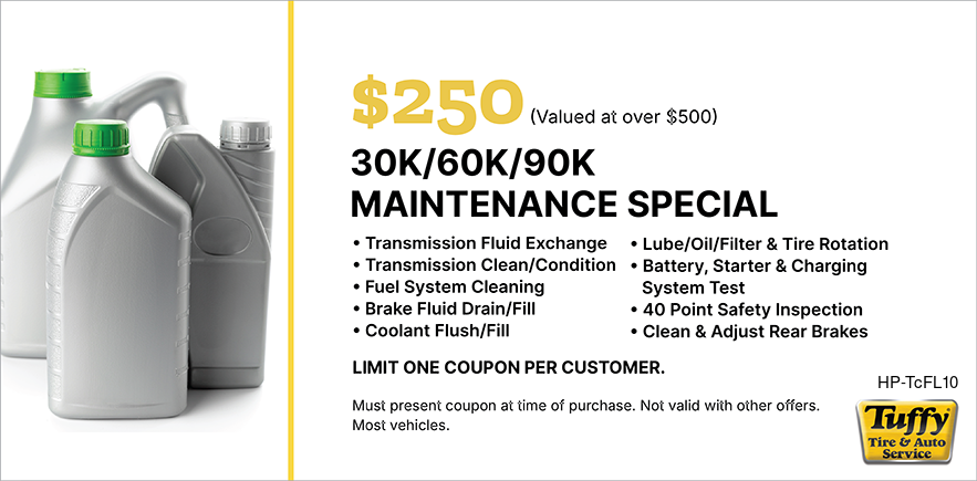$250 30k/60k/90k Maintenance Special