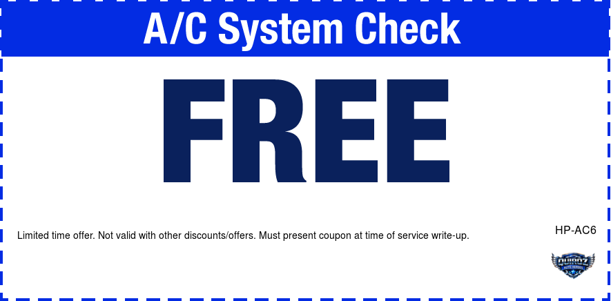 FREE A/C System Check