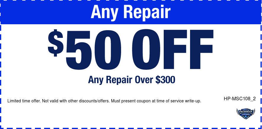 $50 OFF Any Repair Over $300