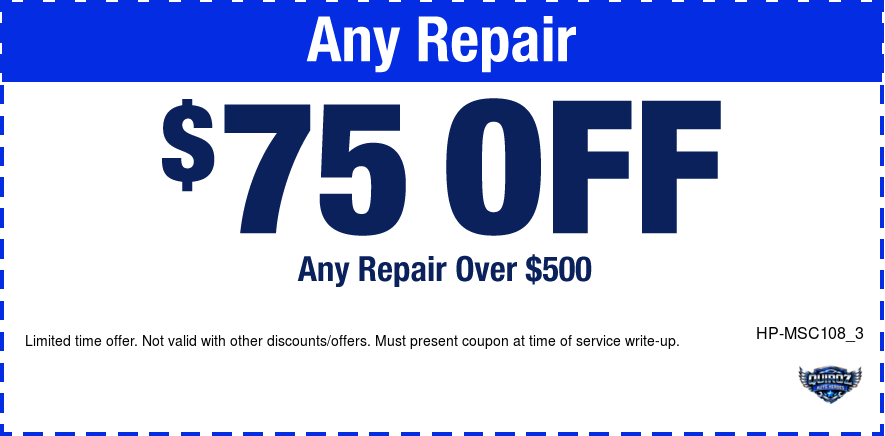 $75 OFF Any Repair Over $500
