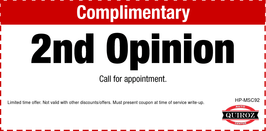 Complimentary 2nd Opinion