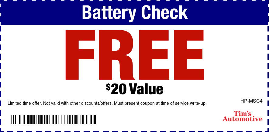 FREE Battery Check