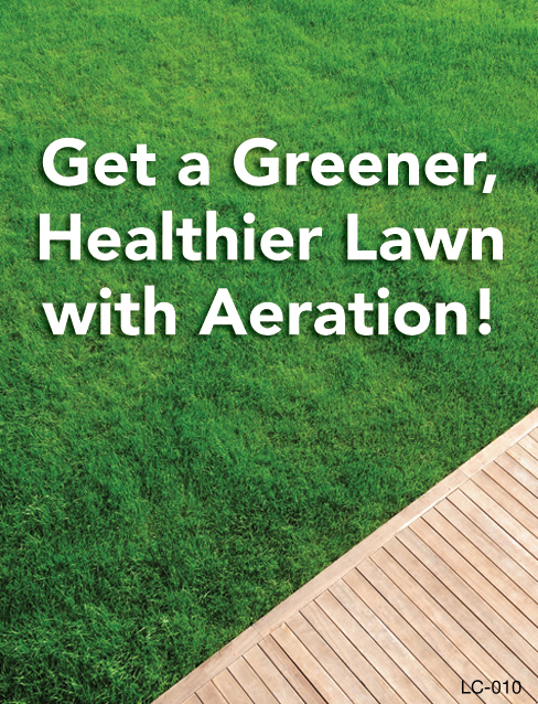 Get a Greener, Healthier Lawn with Aeration!