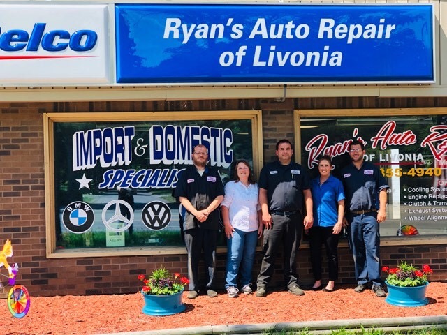 Ryan's Auto Repair of Livonia - Our Story