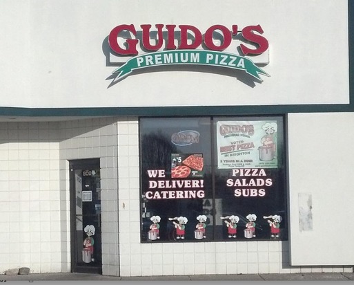 Guidos Pizza Brighton Catering Pizzeria Delivery Subs Salads 