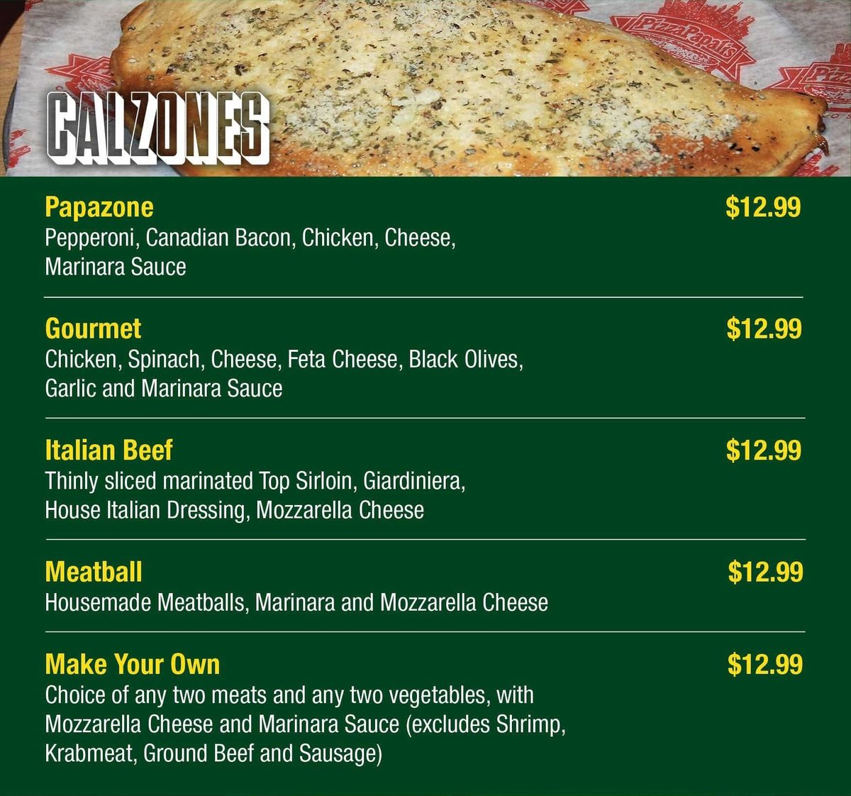 Menu section 10