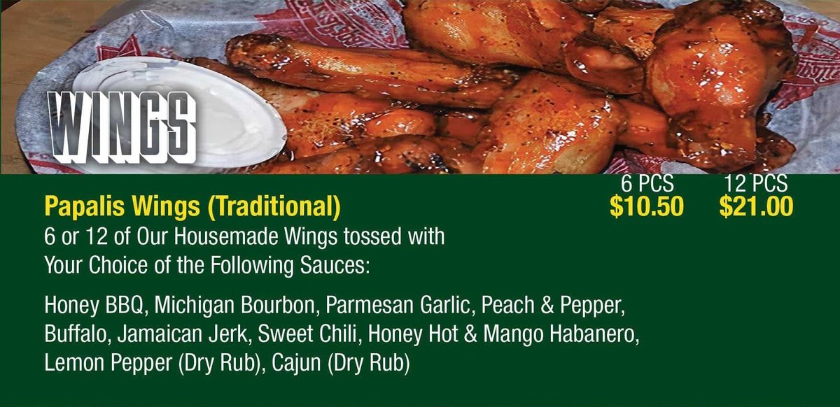 Menu section 7