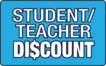 We Offer Student/Teacher Discount logo