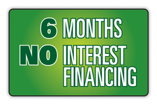 6 Months No Interest Financing Logo