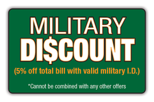 Military Discount 5% Logo