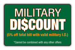 Military Discount 5% logo