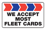 We Accept Most Fleet Cards logo