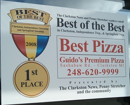 Guido's Clarkston wins Best Pizza