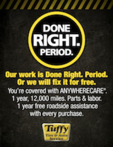 Tuffy Done Right Period Guarantee