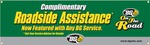 Free Raodside Assistance with auto Repair