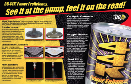 BG 44K Improves Gas Mileage