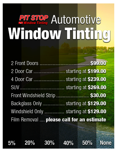 Window Tinting Mount Pleasant, SC.