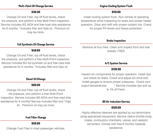 Auto Repair Pricing Moore, OK