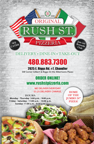 Best Pizza in Chandler, AZ.