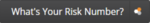 What is Your Risk Number