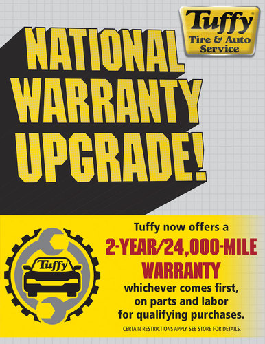 Tuffy Warranty/Roadside Assistance